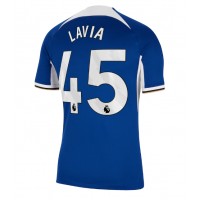 Billiga Chelsea Romeo Lavia #45 Hemma fotbollskläder 2023-24 Kortärmad